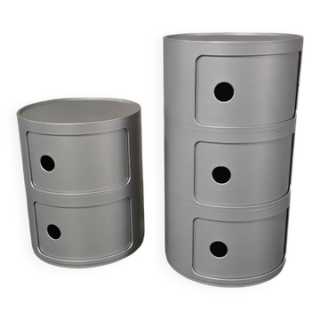 Set of 2 Componibili storage units Kartell – Anna Castelli Ferrieri