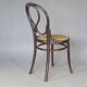 Bistro chair No. 20 by Thonet, in rosewood style, circa 1890.