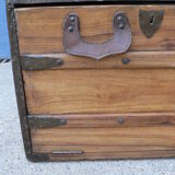 Old travel trunk