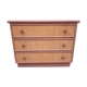 Commode Maugrion en rotin années 1980