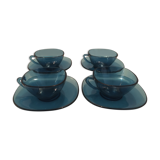 4 cups Duralex 70s