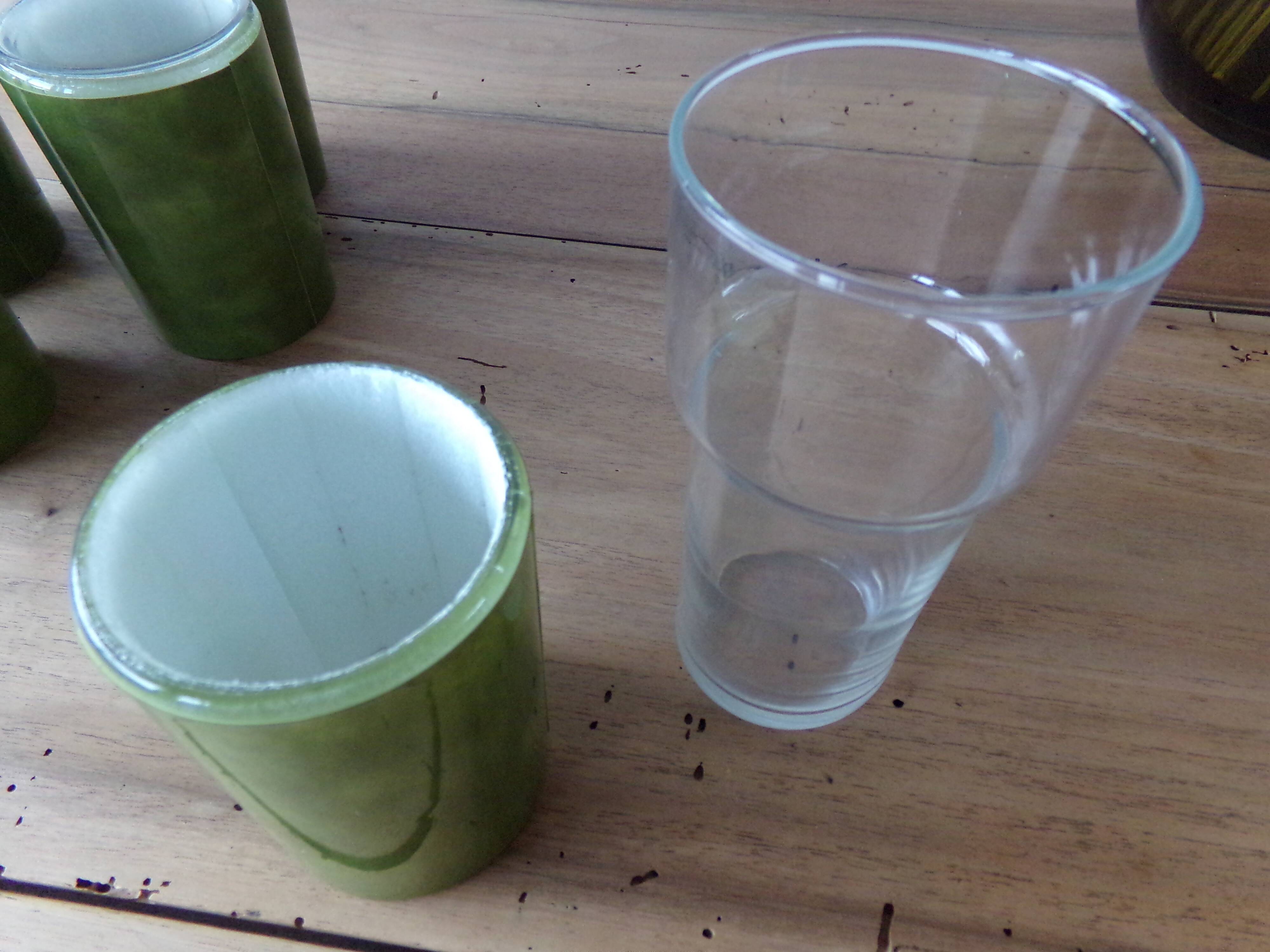 5 vintage glasses by Henry & Miller Industries N.Y.C.