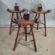 Vintage Brutalist Bar Stool 'Marbella' | Confonorm Spain, 1960s