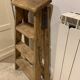 Solid wood stepladder very charming old decoration