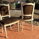 Pair of Louis XVI style chairs