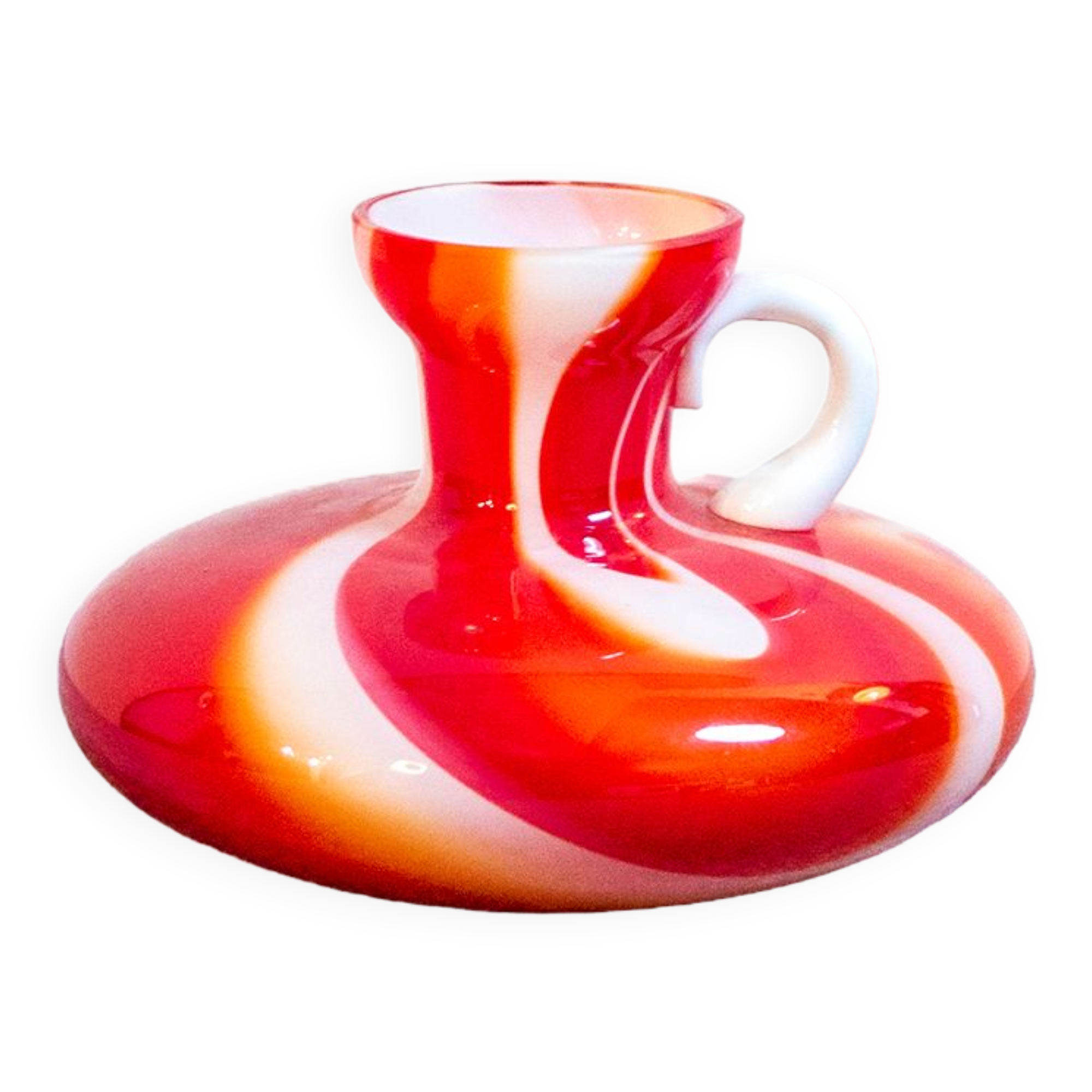 Italian Murano glass vase by Carlo Moretti 1960s