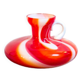Vase italien en verre de Murano par Carlo Moretti années 1960