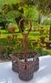 Porte-bouteilles en osier Vintage