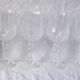 6 crystal stemmed glasses