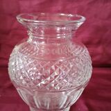 Crystal vase baluster shape
