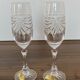 6 flutes a champagne cristal de lorraine modele gerard coffret signe