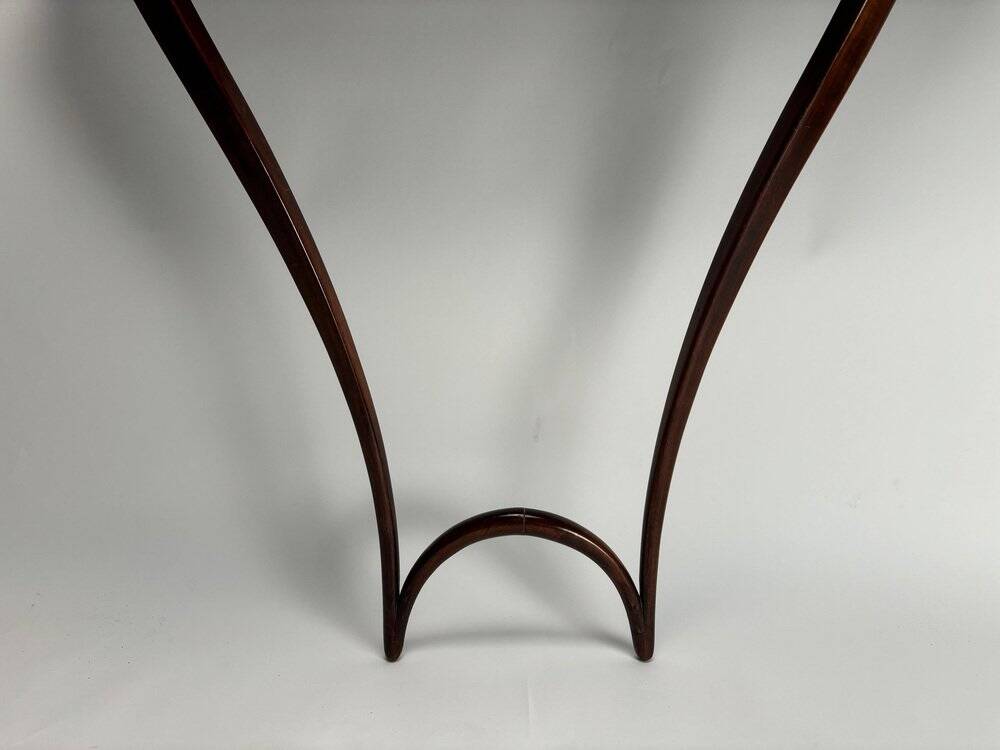 Mid-Century Wooden Hanging Console attributed to Carlo Enrico Rava, Italy, 1940s