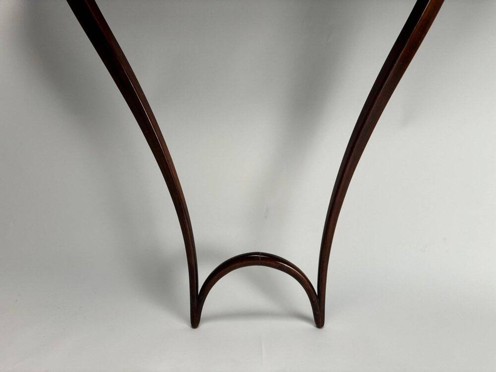 Mid-Century Wooden Hanging Console attributed to Carlo Enrico Rava, Italy, 1940s