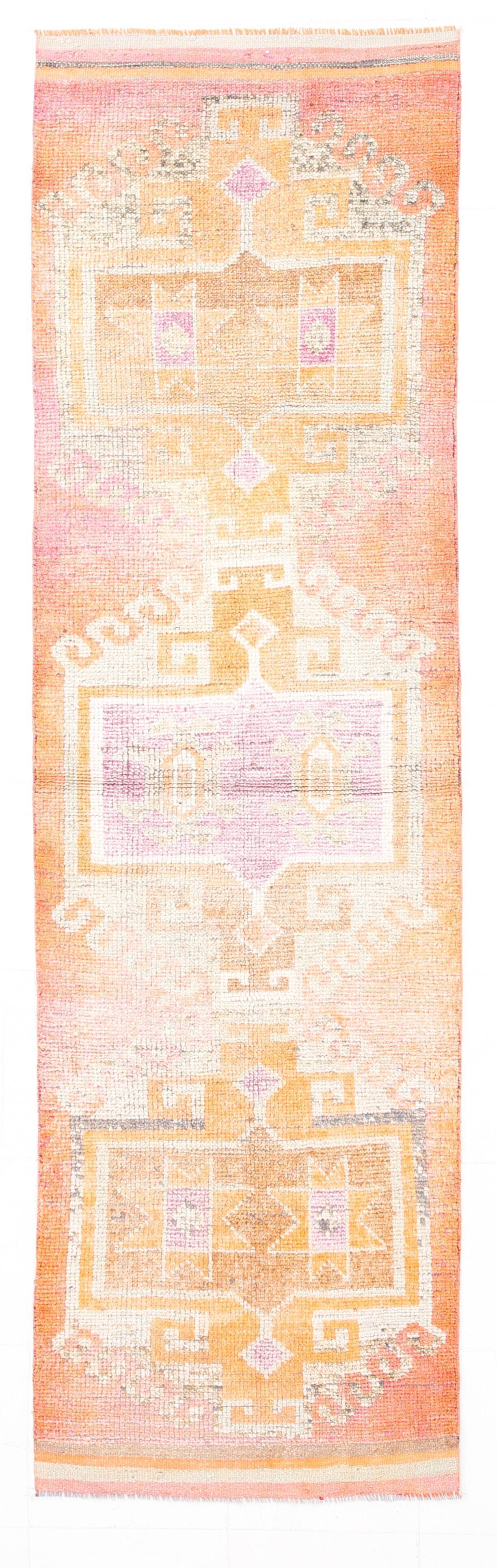 3x10 vintage runner rug, 89x312cm