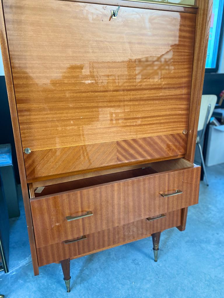 Vintage wooden secretary