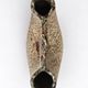 Sculptural double neck vase in stoneware - pottery of the great oak, Vallauris