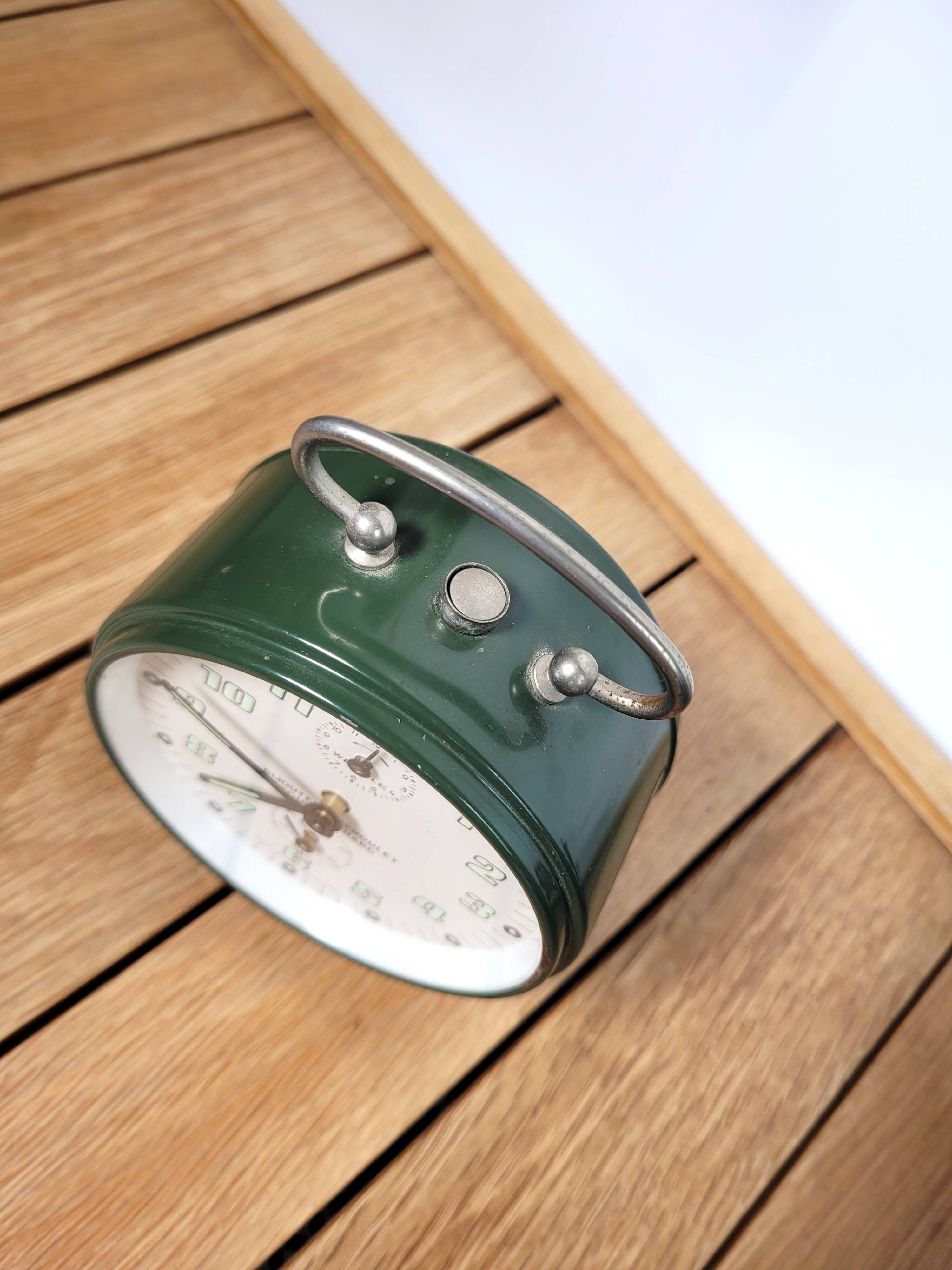 Vintage Wehrle mechanical alarm clock