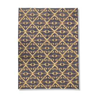 Afghan kilim rug geometric all-over design area rug- 177x233cm