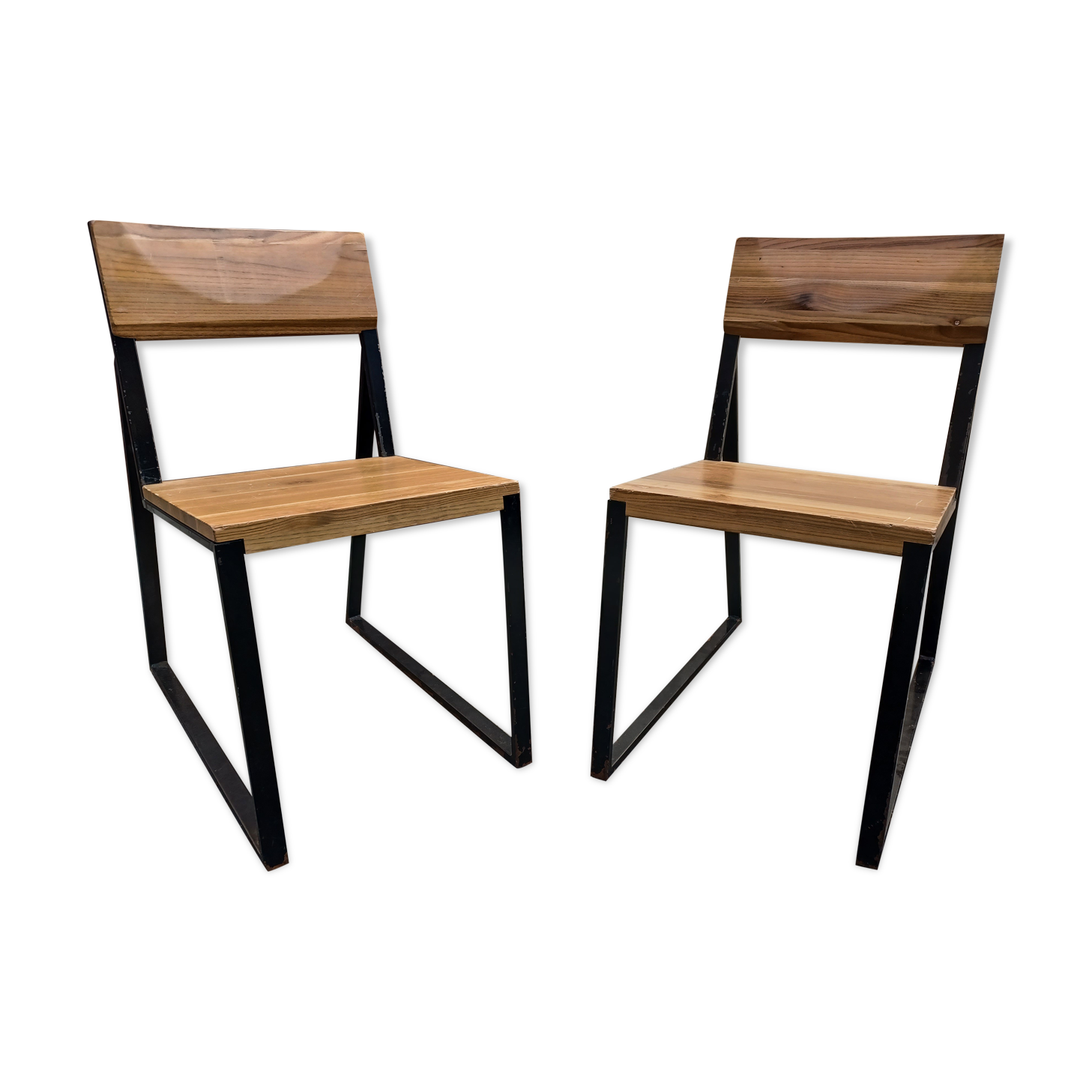 Pair of chairs industrial