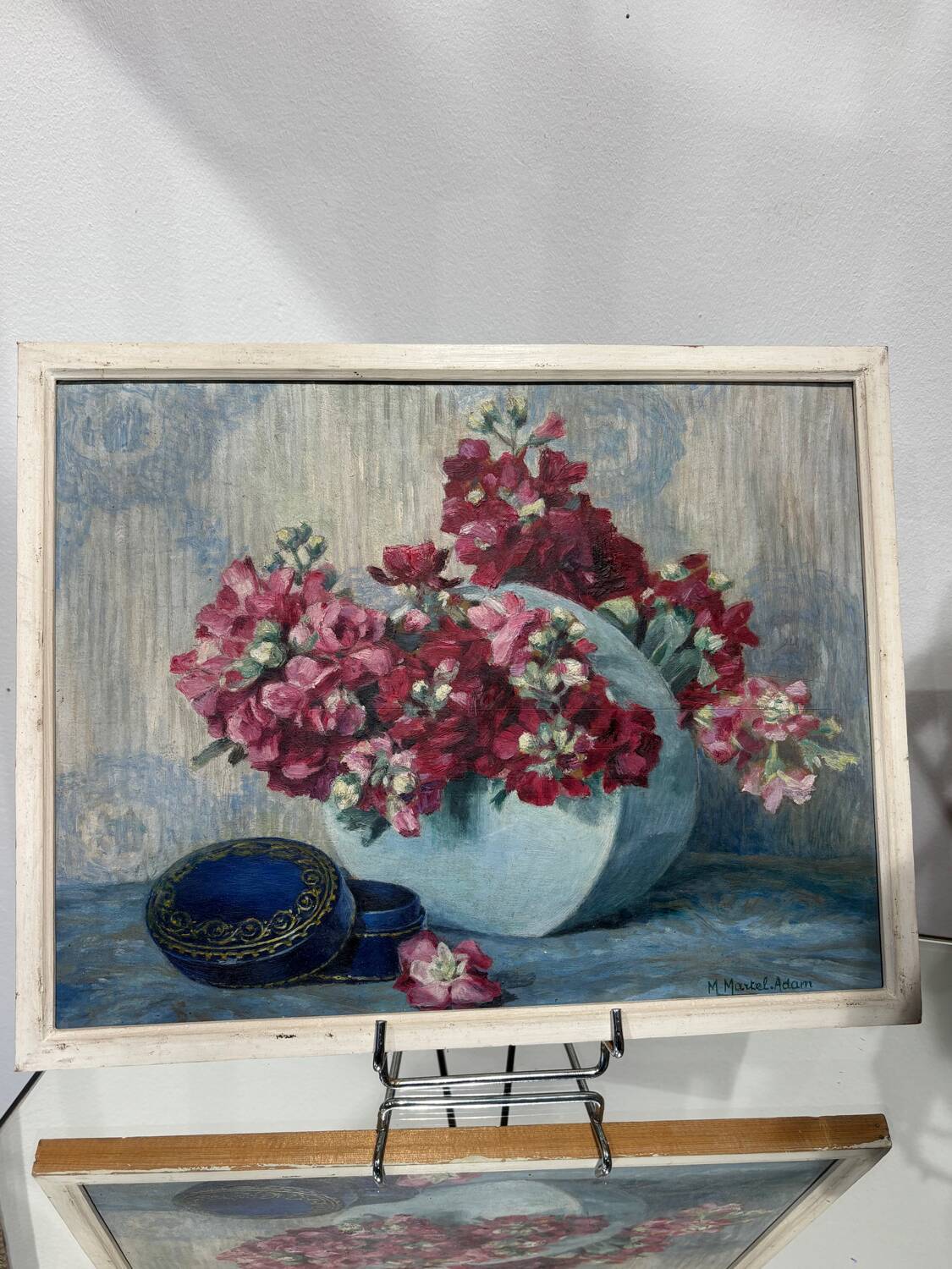Old painting signed M. Martel-Adam (19th/20th century)