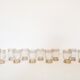 Set of 12 small liquor glasses