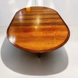 Extendable teak dining table