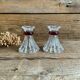 Pair of crystal candlesticks from Arques