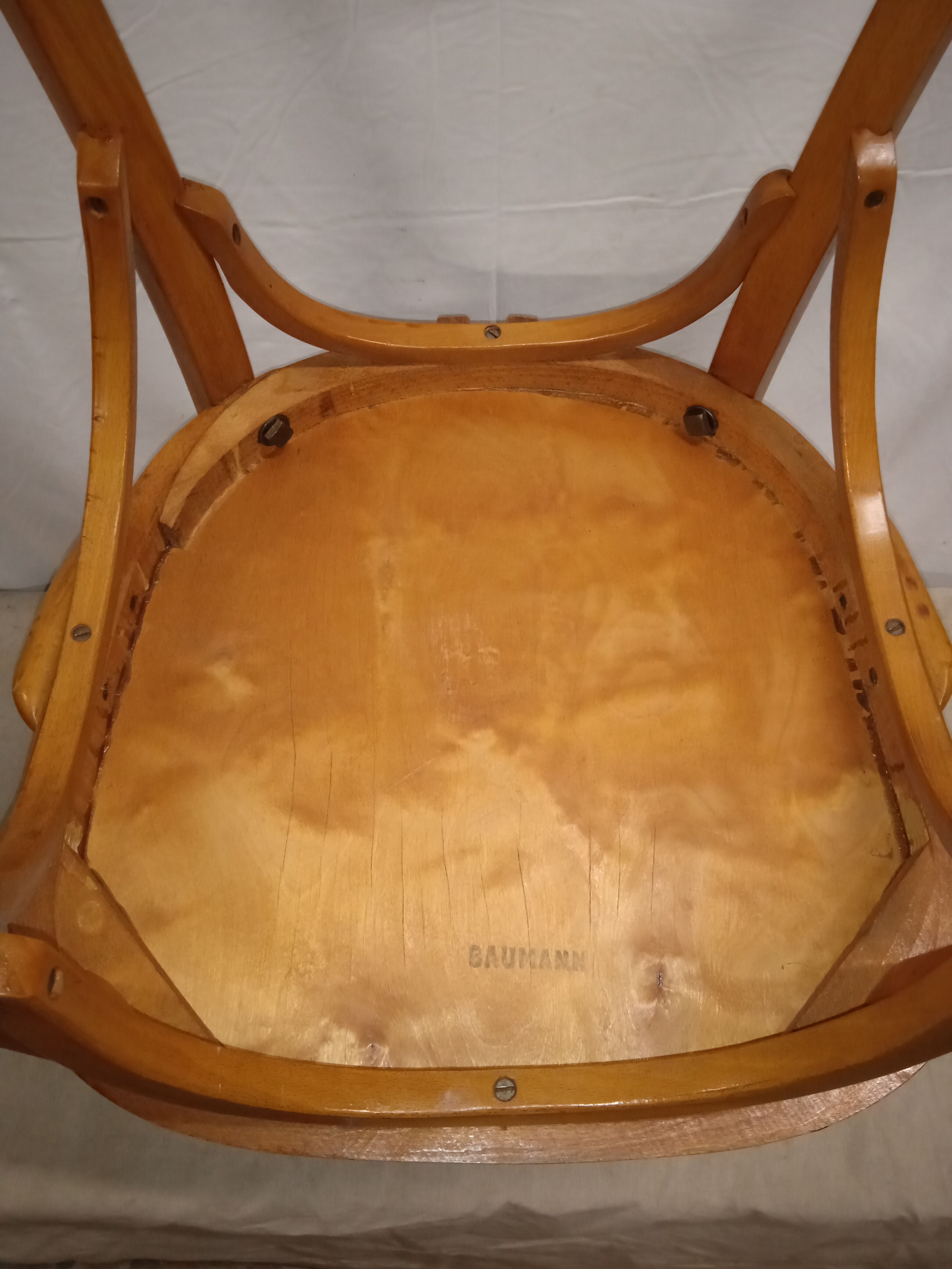 Baumann armchair n°21 50s /60