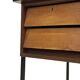 Bureau Mid-Century design Marko Galvanitas Pays-Bas bureau d'enseignant 1960