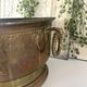 Ice Bucket, French Brass & Copper Champagne Vasque