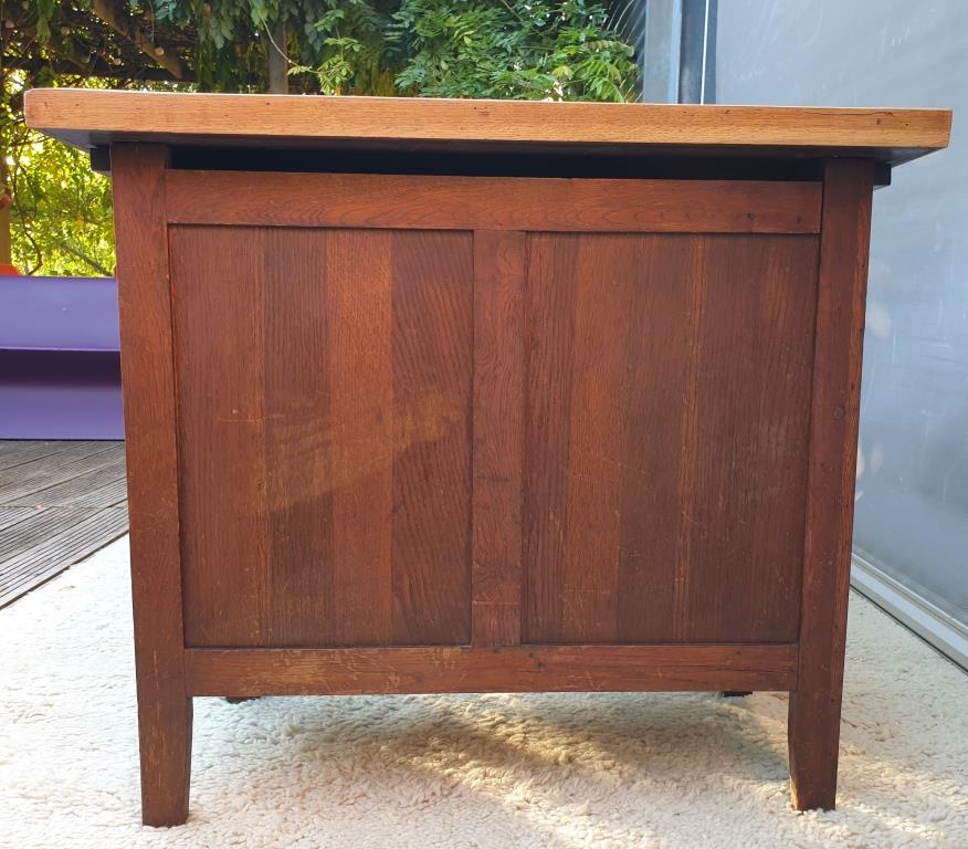 Minister's desk 1930 parquet oak