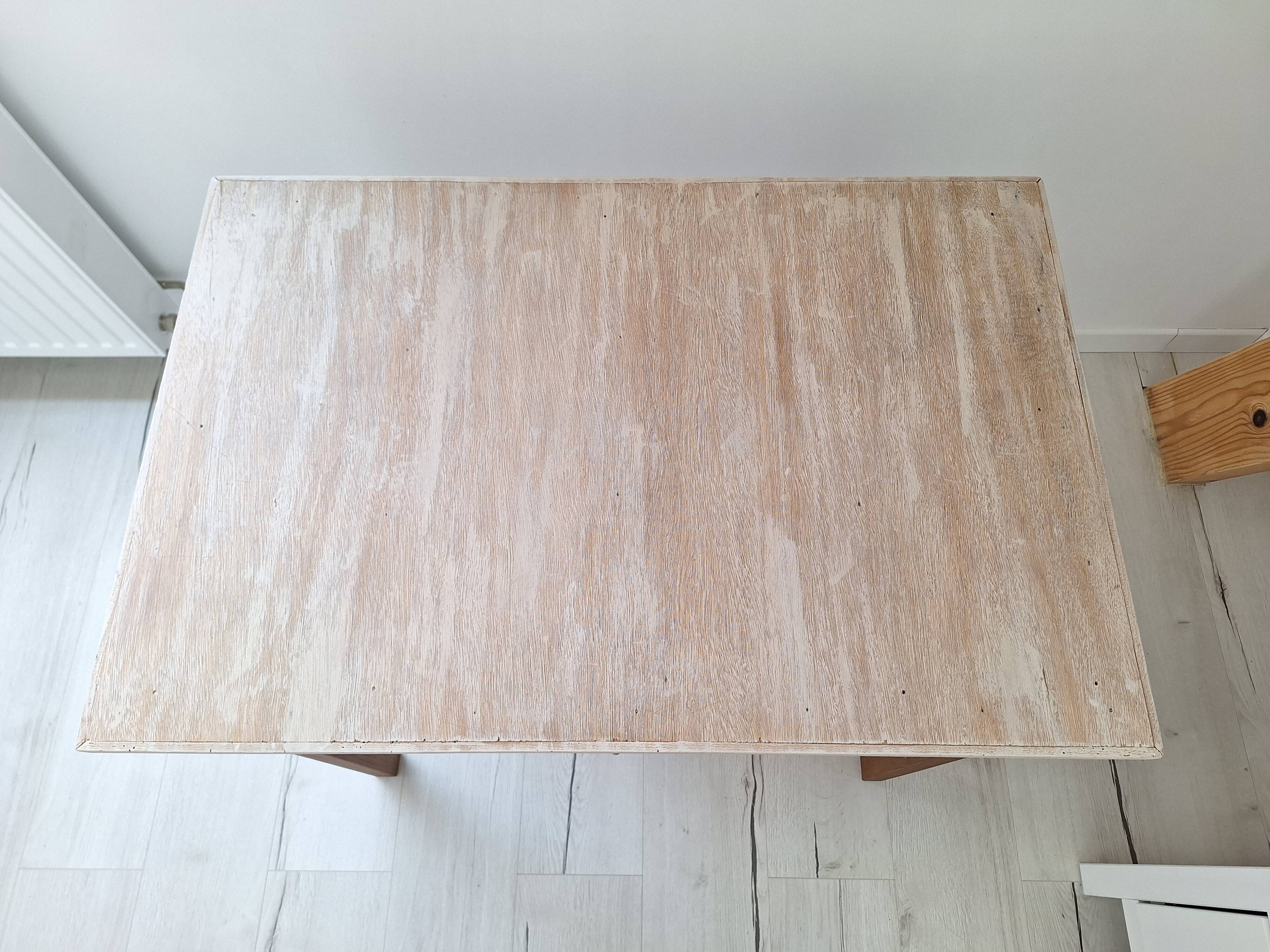 Bureau / Table d'appoint en bois de ferme style campagne