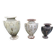 3 cast iron vases from 1900 from Charleville-Mézières