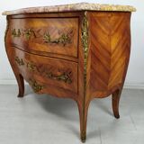 Curved chest of drawers louis XV