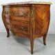 Curved chest of drawers louis XV