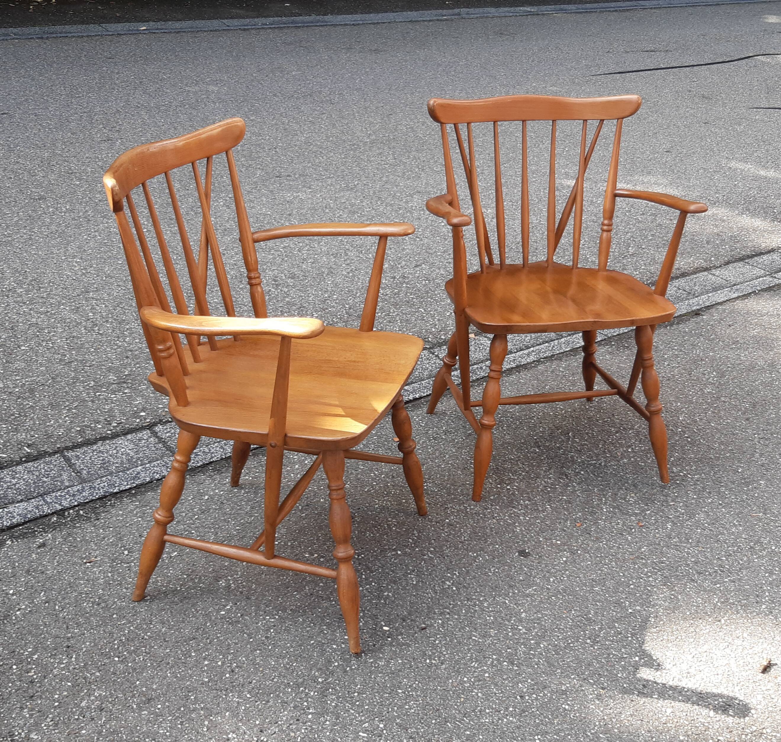 Windsor armchairs