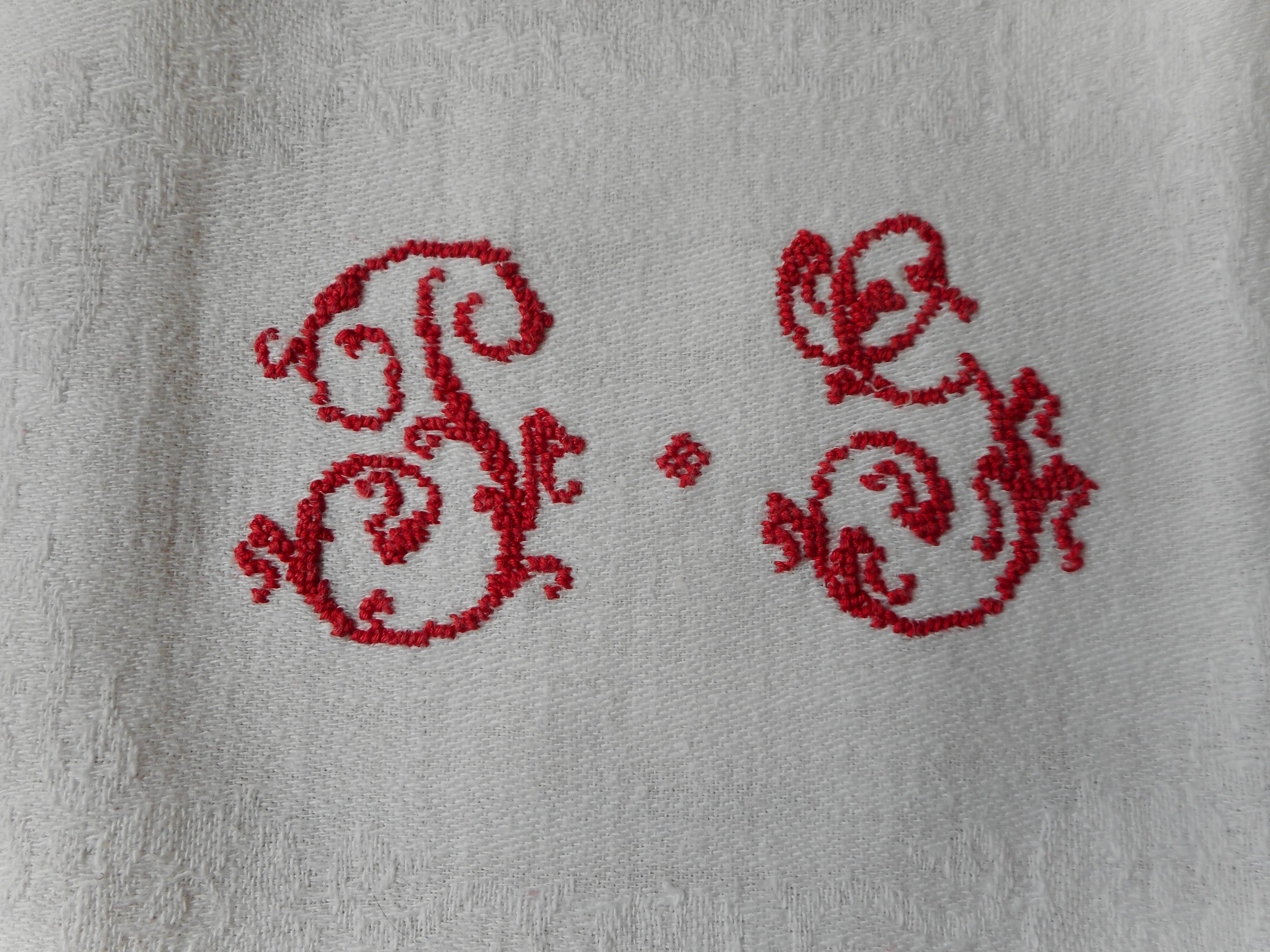 Set of 6 cotton napkins