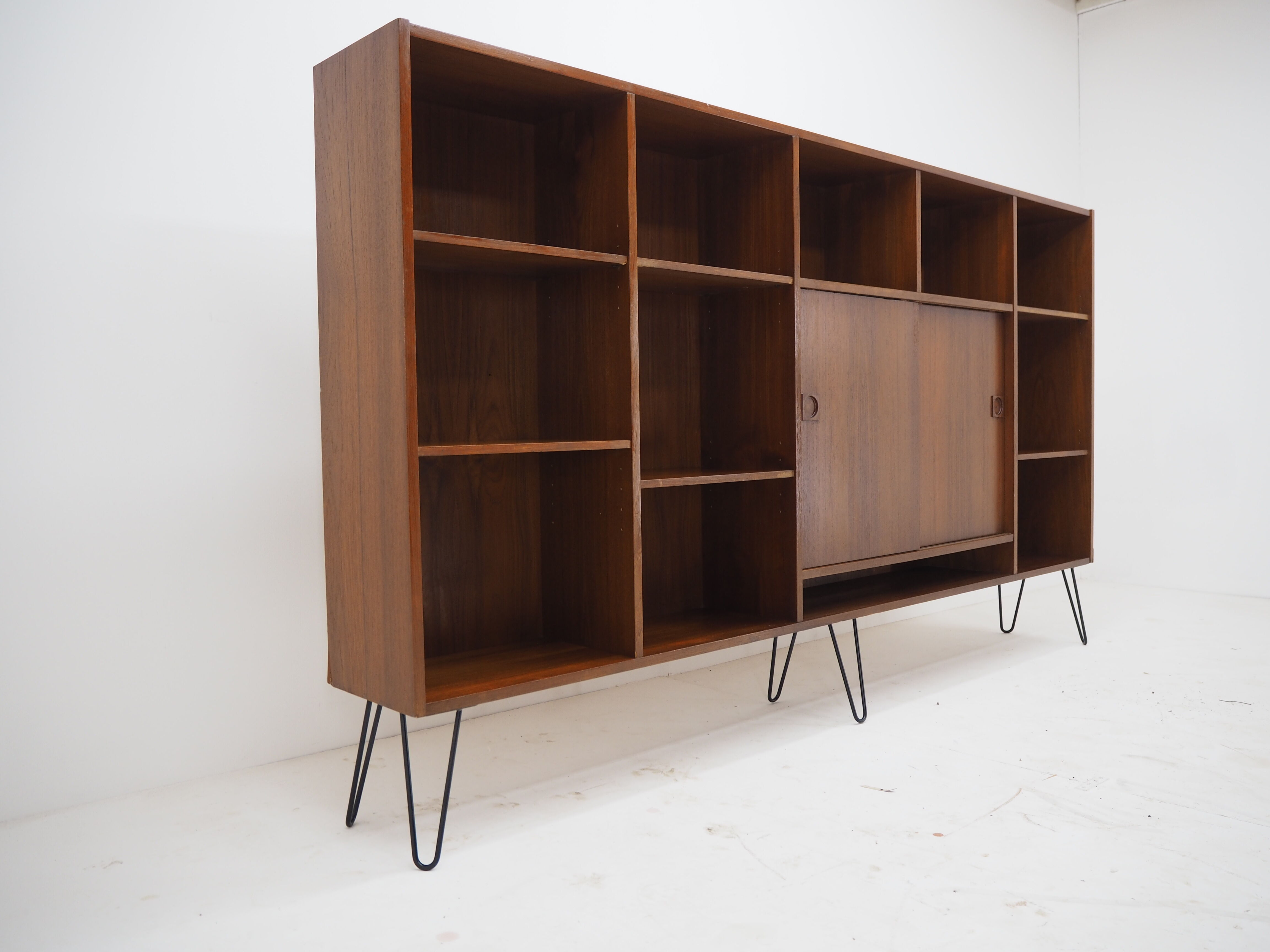 1960s Palisander Upcycled Bookcase Cabinet ,Denmark