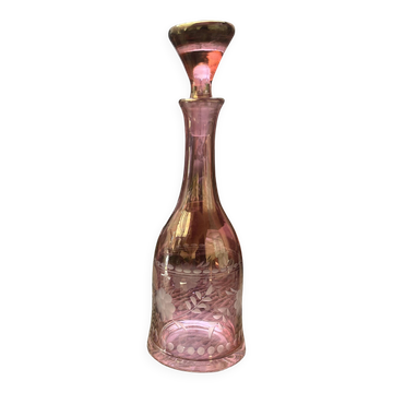 Vintage floral carafe