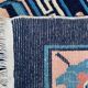 Tapis carré vintage Art Déco de Pékin Chine