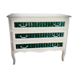 Commode Louis XV straw marquetry