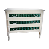 Commode Louis XV straw marquetry