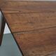 Antique Fruitwood 19th Century French Rustic Farmhouse Dining Table