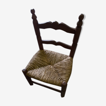 Children's chair paid wood