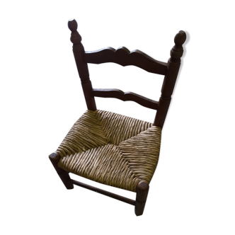 Children's chair paid wood