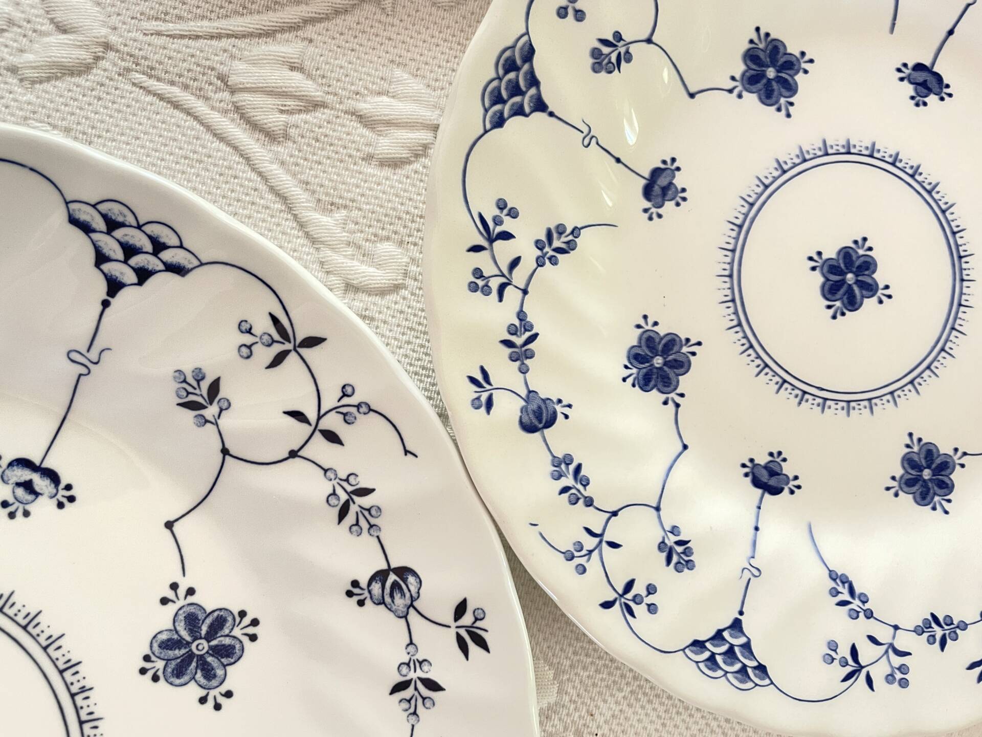 Lot Assiettes anglaises Churchill du modèle Finlandia