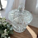 Transparent crystal candy box