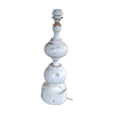 Pied de lampe en bois