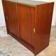 Meuble de rangement  vintage portes coulissantes