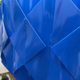 Danish Modern style blue acrylic lamp